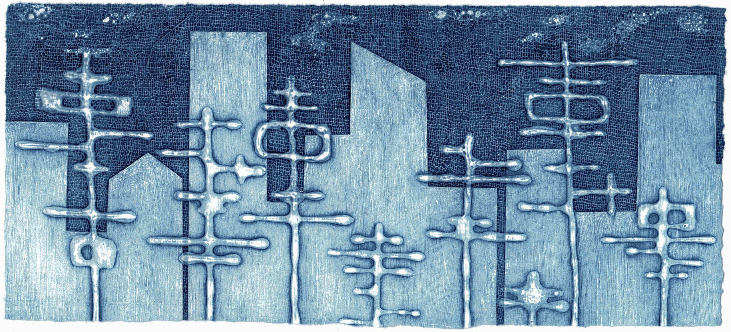 Experimental Collagraphs with Claire Brach